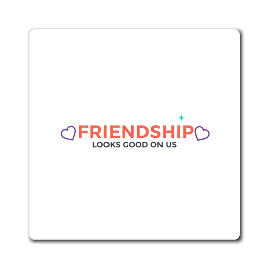 Galentine Squad Goals | Friendship Magnet for Locker & Fridge | Bestie & Family Gift | Y2K Aesthetic Valentine Vibes