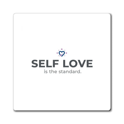 Self Love Gradient Quote | Sublimation Magnet Set for Locker & Fridge | Galentine’s Day, Teens & Friends | Y2K Aesthetic