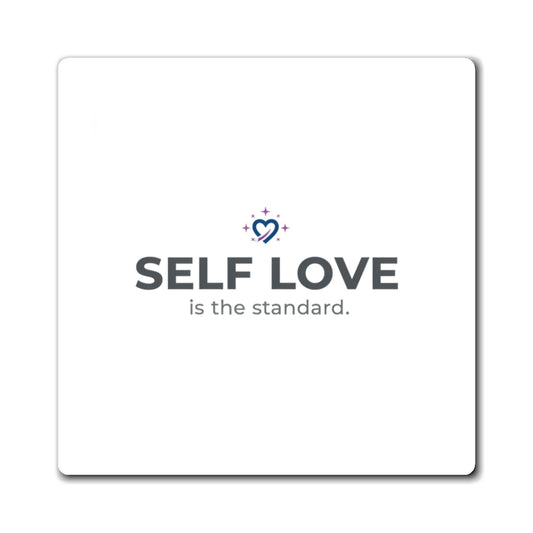 Self Love Gradient Quote | Sublimation Magnet Set for Locker & Fridge | Galentine’s Day, Teens & Friends | Y2K Aesthetic