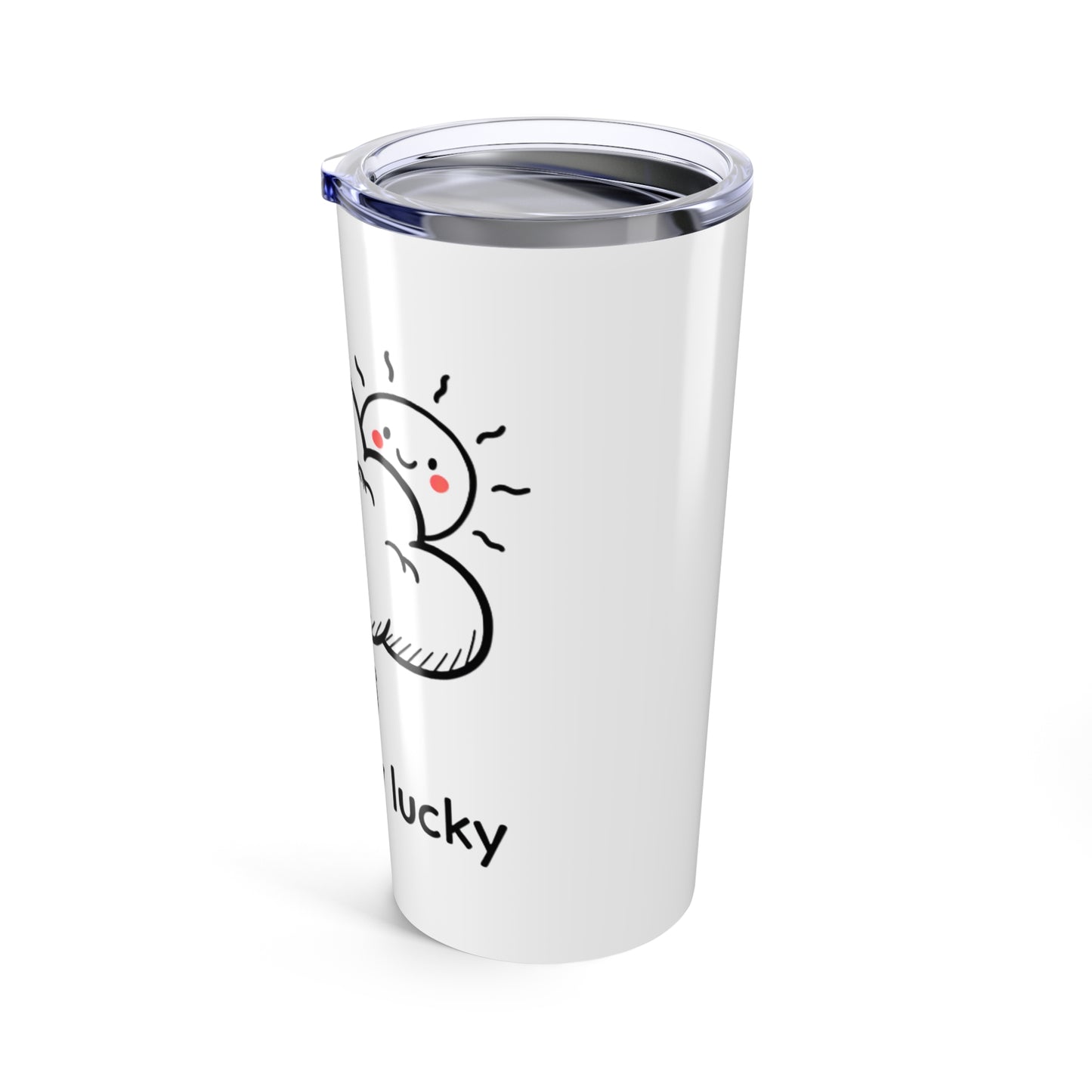 20oz Tumbler, Lucky Clouds Sun, Family Gift, Friend Gift
