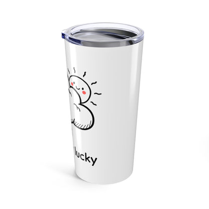 20oz Tumbler, Lucky Clouds Sun, Family Gift, Friend Gift
