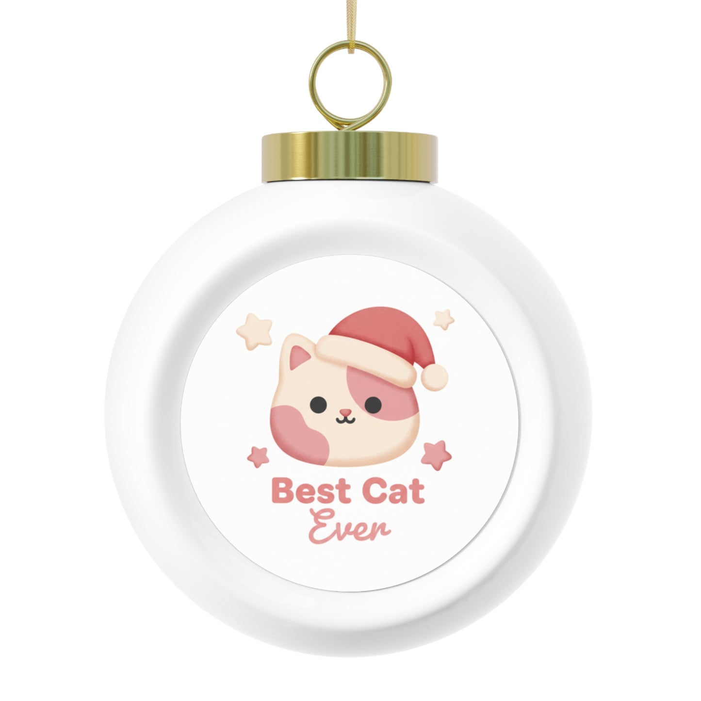 Christmas Ball Ornament — Best Cat Ever