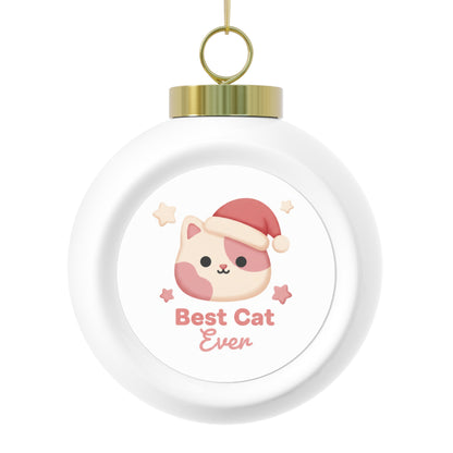 Christmas Ball Ornament — Best Cat Ever