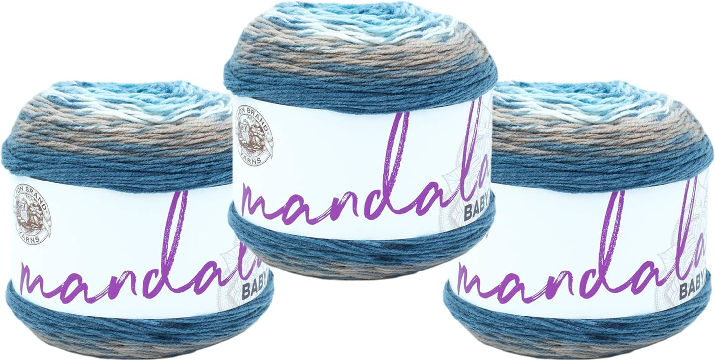 (1 Skein) Mandala Baby Yarn, Narnia, 1770 Foot (Pack of 1)