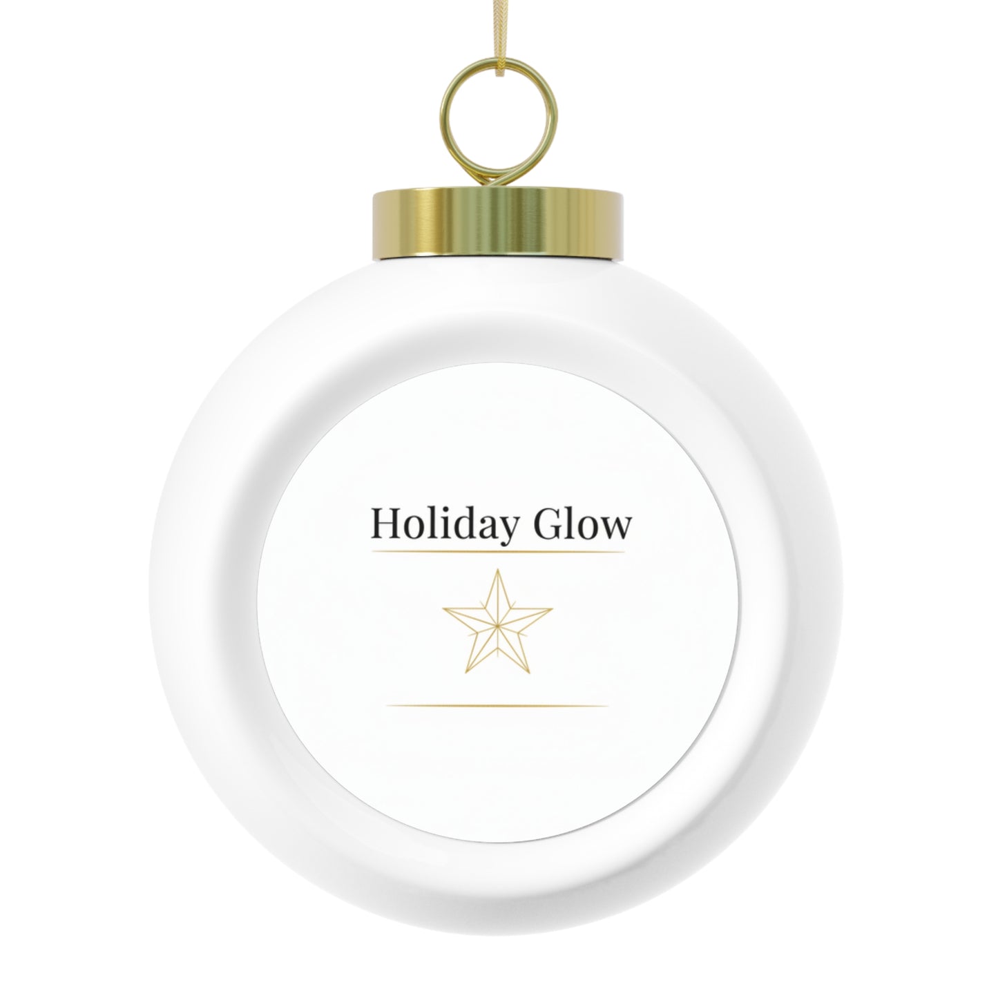 Christmas Ball Ornament - Holiday Glow