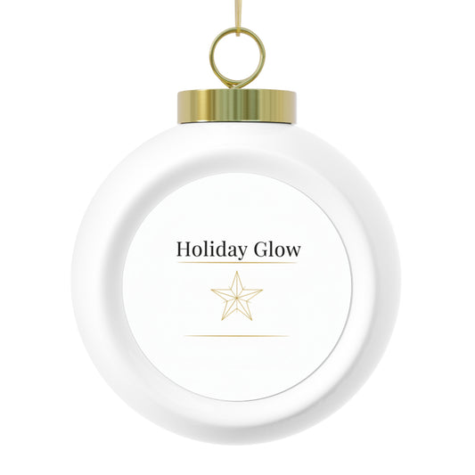 Christmas Ball Ornament - Holiday Glow