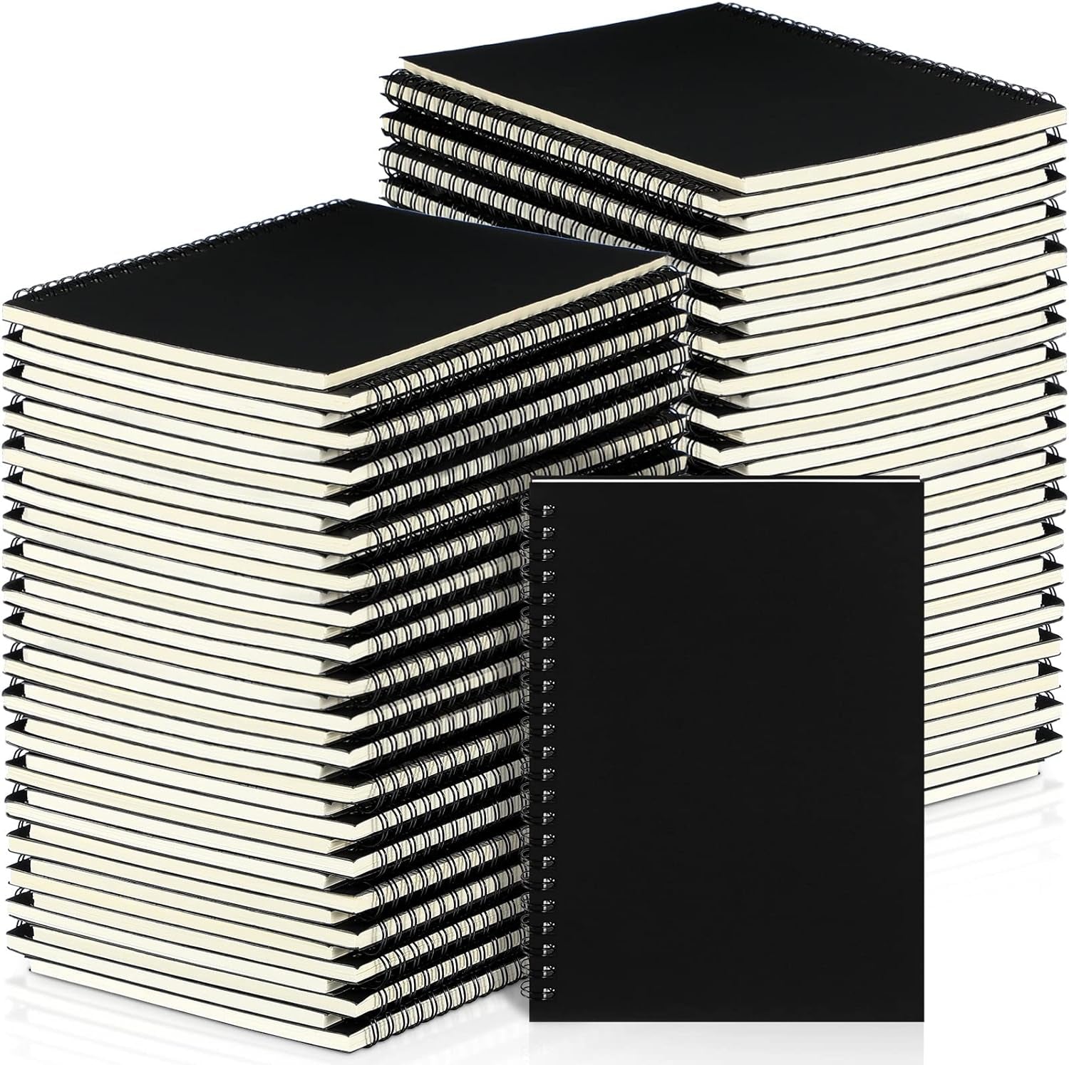 Spiral Notebook Bulk A5 College Ruled Journals Notebooks Lined 8.3 X 5.5 Inch Note Books Composition Writing Thick Paper Notebook for Office Business School Gifts Supplies(Multi Color, 18 Pcs)