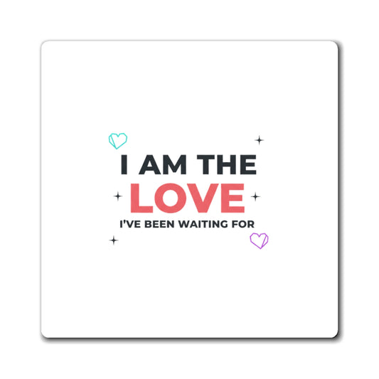 Self Love Gradient Affirmation | Aesthetic Sublimation Magnet | Galentine’s Day & Self-Care Gift | Y2K Gen Z Vibes