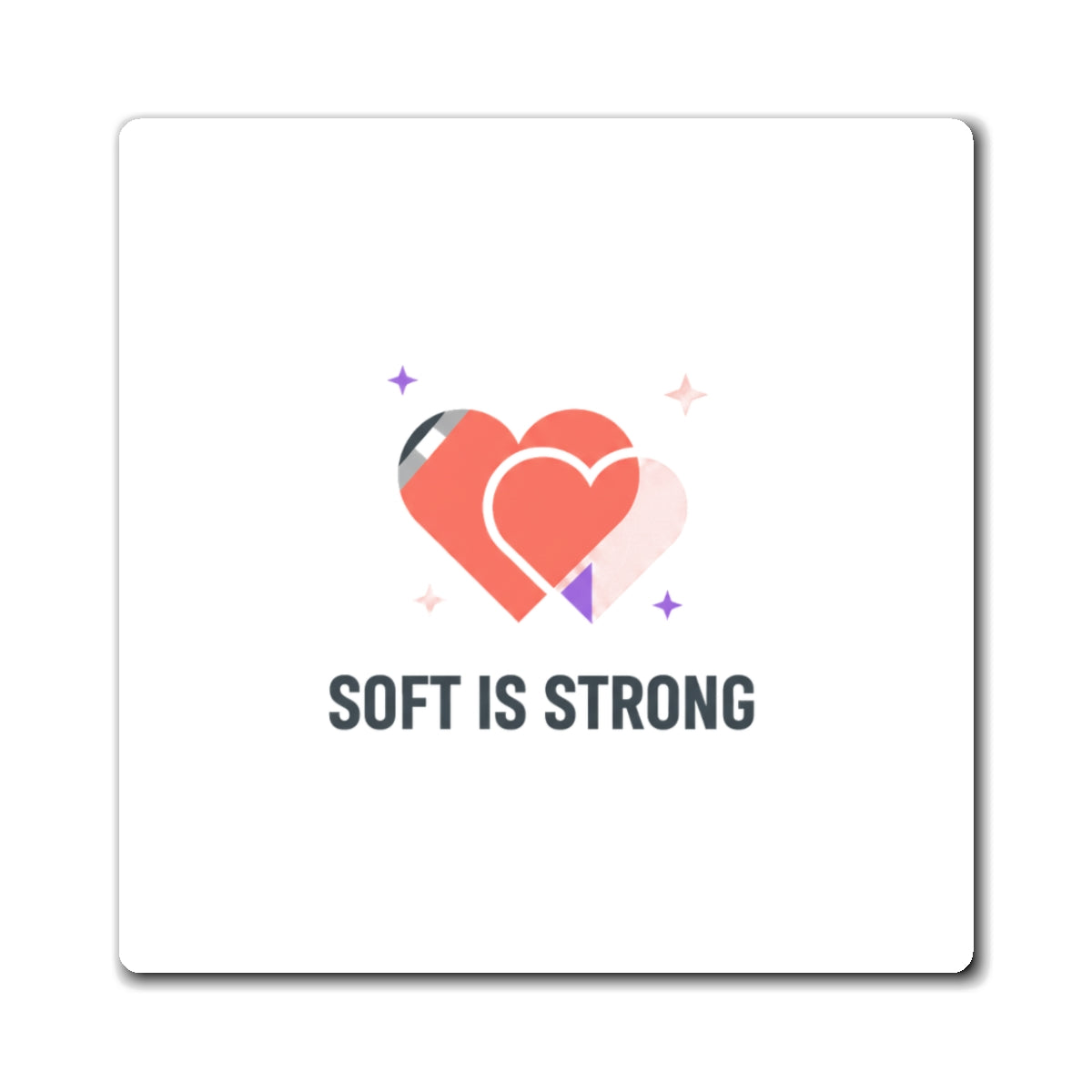 Mature Romance Aesthetic | Sublimation Magnet Set + Sticker Vibe | Valentine & Galentine Gift for Gen Z | Modern Minimal Y2K
