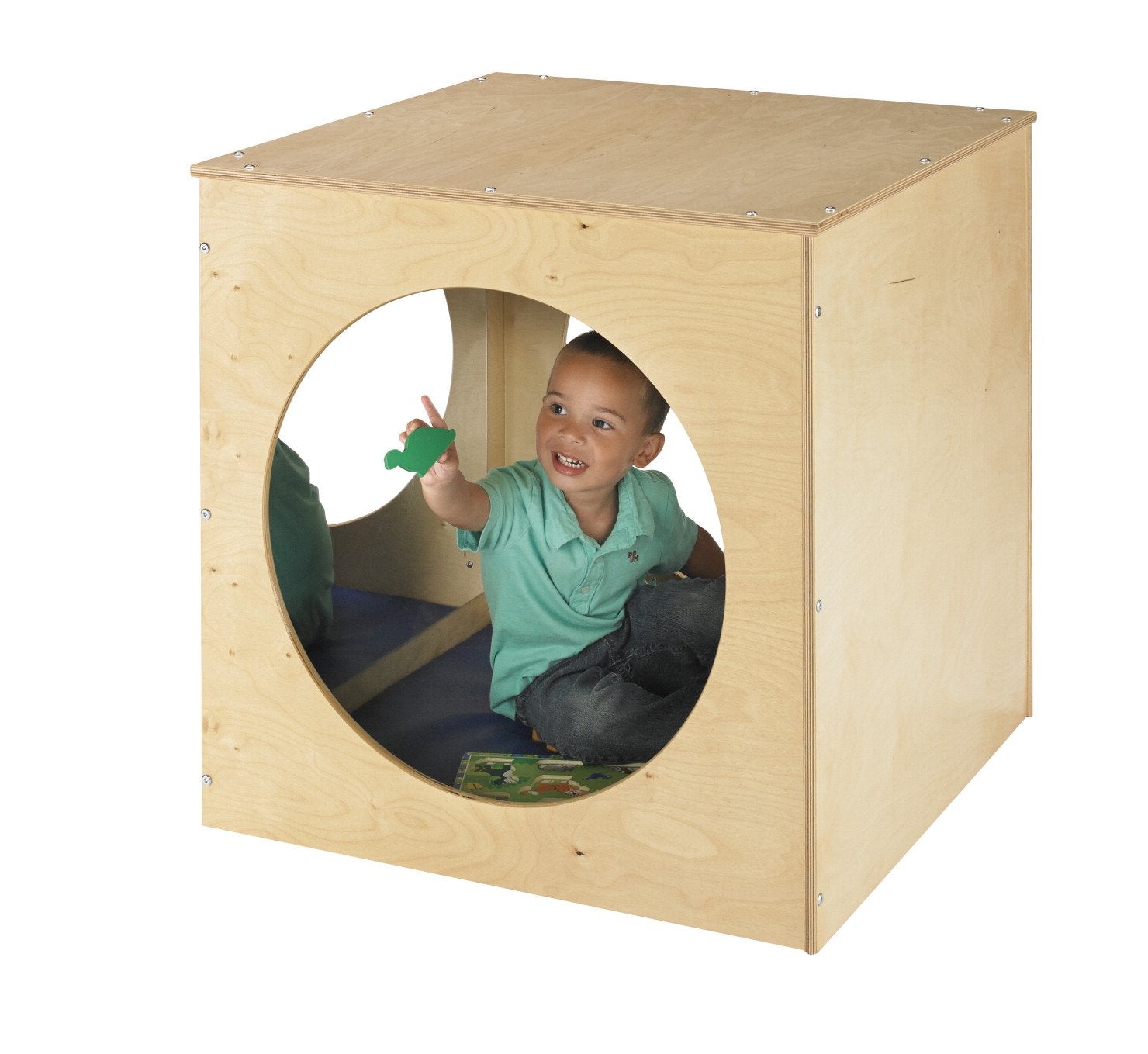 1491056 Reflection Cozy Cube, 30 X 30 Inches Height,30 Inches Width,30 Inches Length,Natural Wood