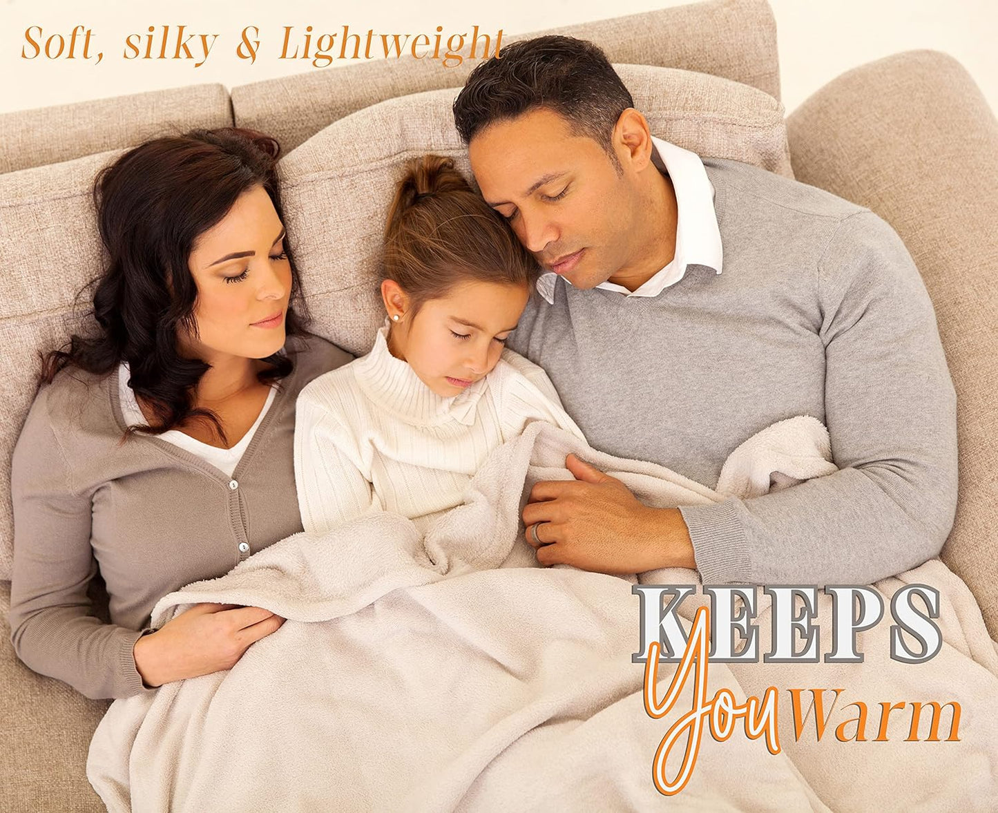 Lightweight Throw Blanket- Halloween Themed, Soft, Cozy and Plush- Perfect for Lounging This Spooky Season, 50 X 60 Inches, Skull & Bones