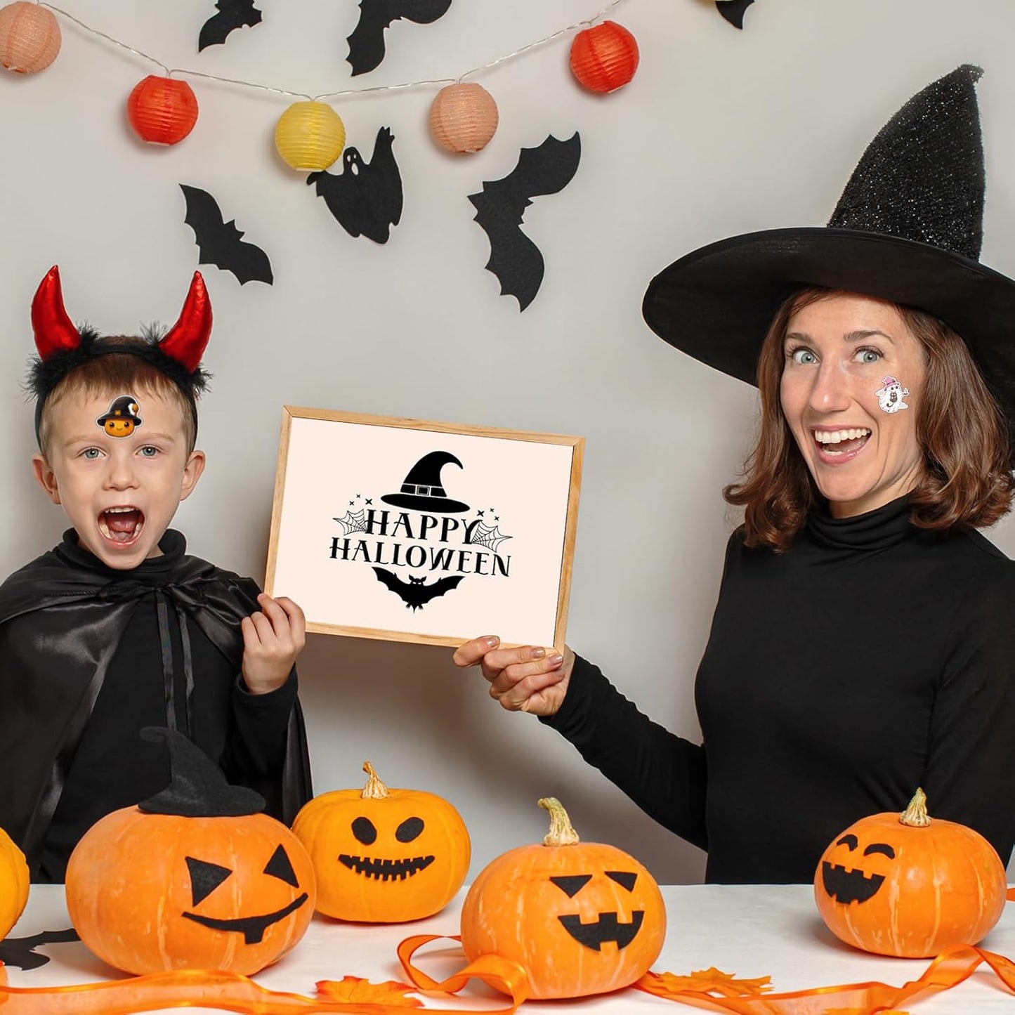 Halloween Wall Art– 12 Pcs Halloween Room Decor– Gothic Wall Decor Skeleton Posters Halloween Art Prints for Halloween Gallery Wall for Parties, Girls-Home Living Room Bedroom Decor (UNFRAMED)