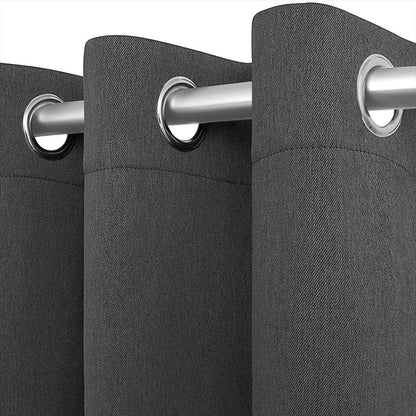 Blackout Curtains for Bedroom Pack of 2 Window Hanging Panels 84 inch Long