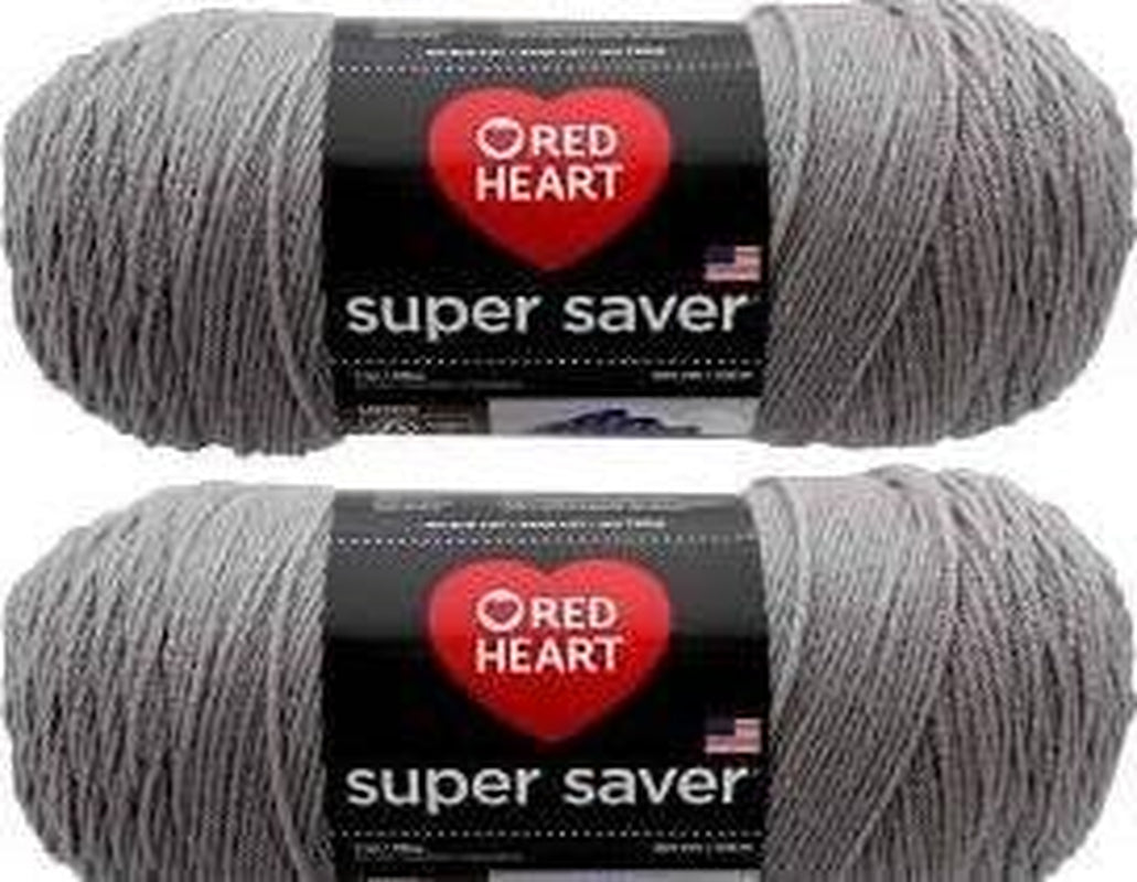 Bulk Buy:  Super Saver (2-Pack) (Cherry Red, 7 Oz Each Skein)