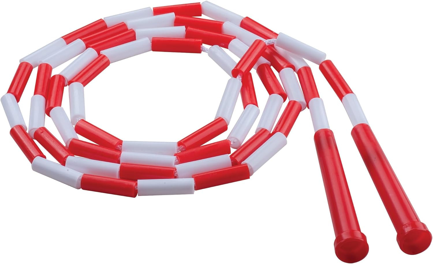 Classic Plastic Segmented Beaded Jump Ropes - Phys. Ed, Gym, Fitness and Recreational Use, in a Variety of Lengths for Kids to Adults