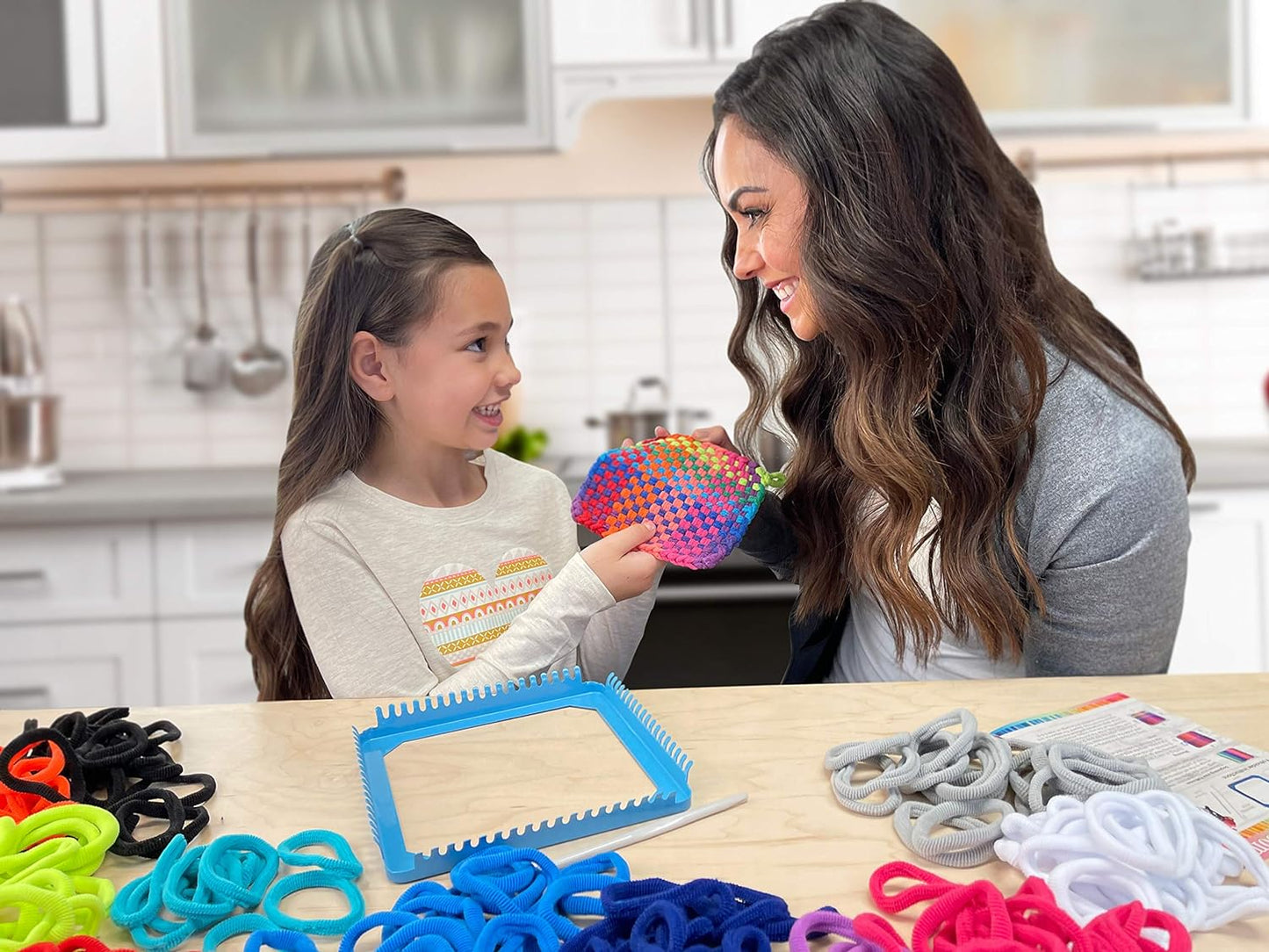 Make Your Own Potholders Weaving Loom Kit Arts and Crafts Kit for Kids Girls and Boys Ages 6 7 8 9 10 11 12 13 Years Old and Up