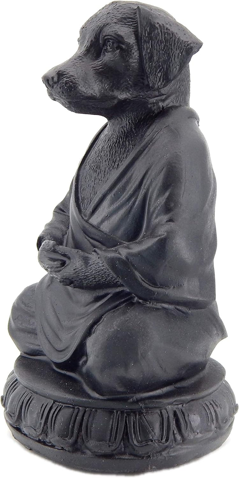 29608 Dog Statue Zen Buddha Yoga Pose Meditation 6 Inch