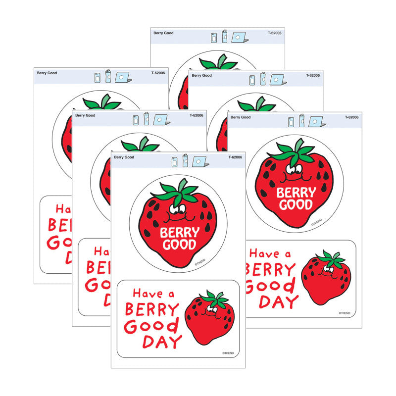 Berry Good Vinyl Stickers, 2 Per Pack, 6 Packs – Loomini