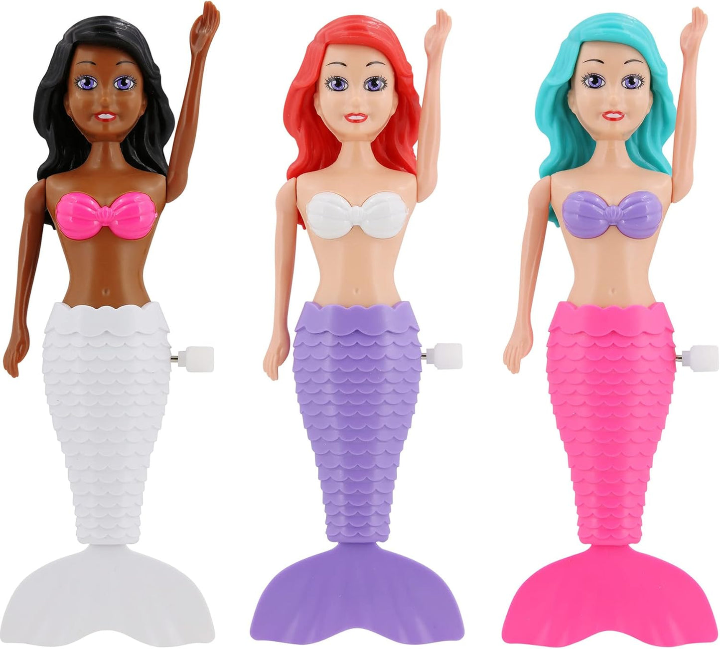 Dive Mermaids 4Pc Colors May Vary
