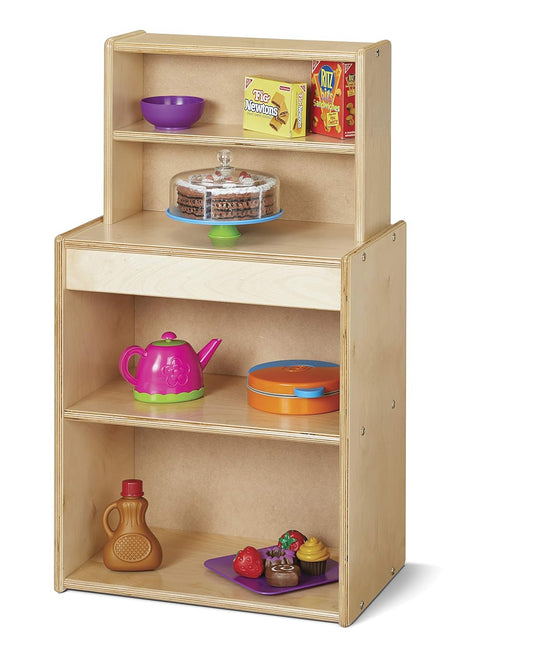 Young Time 7081YT Play Kitchen Cupboard - Kids Wooden Toy Cupboard