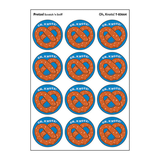 Oh/ Knots!/ Pretzel Scent Stickers, 24 ct.