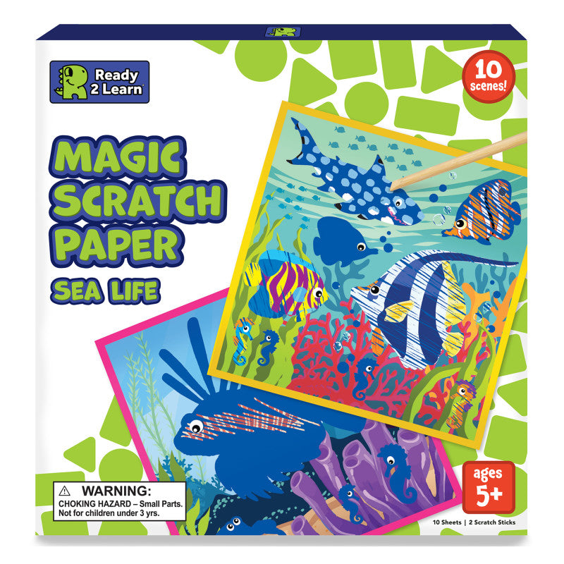 Magic Scratch Paper, Sea-Life