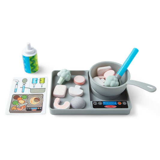 Simmer & Stir Stovetop Play Set with Water WOW! Color Reveal
