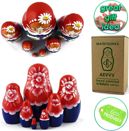 Matryoshka Matrioskas   7 Russian Nesting Dolls for Kids   Babushka Matruska