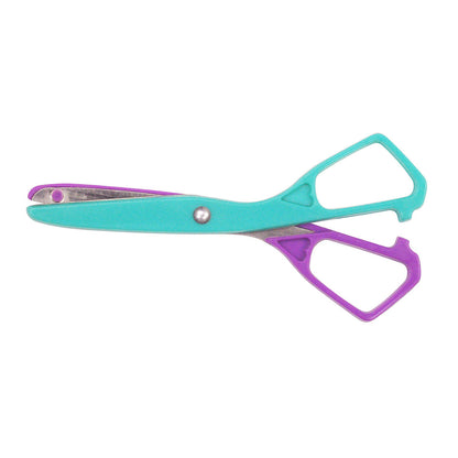 Economy Plastic Safety Scissor, 5-1/2" Blunt, Assorted Colors (No Color Choice), Pack of 24