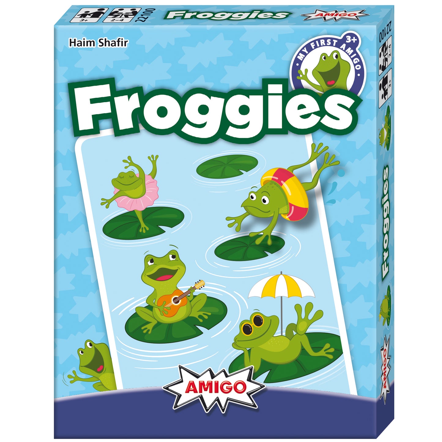 My First AMIGO Card Game: Froggies, Pack of 2