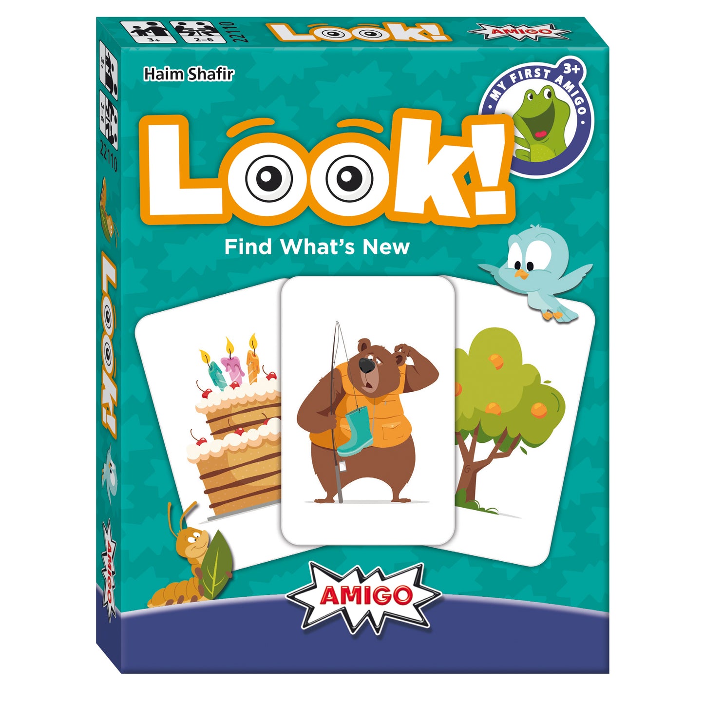 My First AMIGO Card Game: Look!, Pack of 2