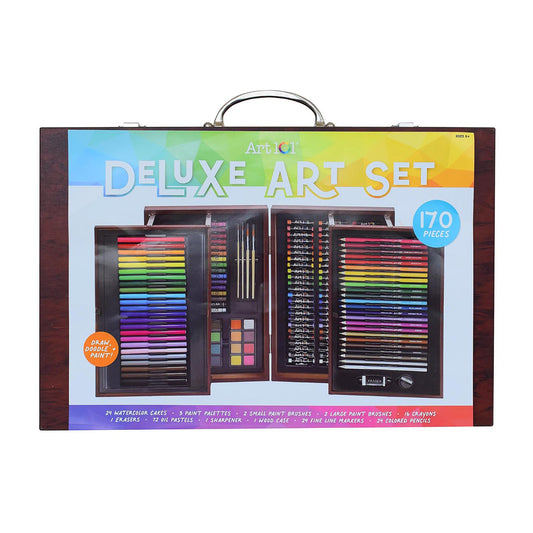 Deluxe Wood Art Set, 170 Pieces