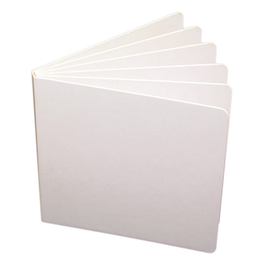 Blank Chunky Board Book, 5" x 5", White