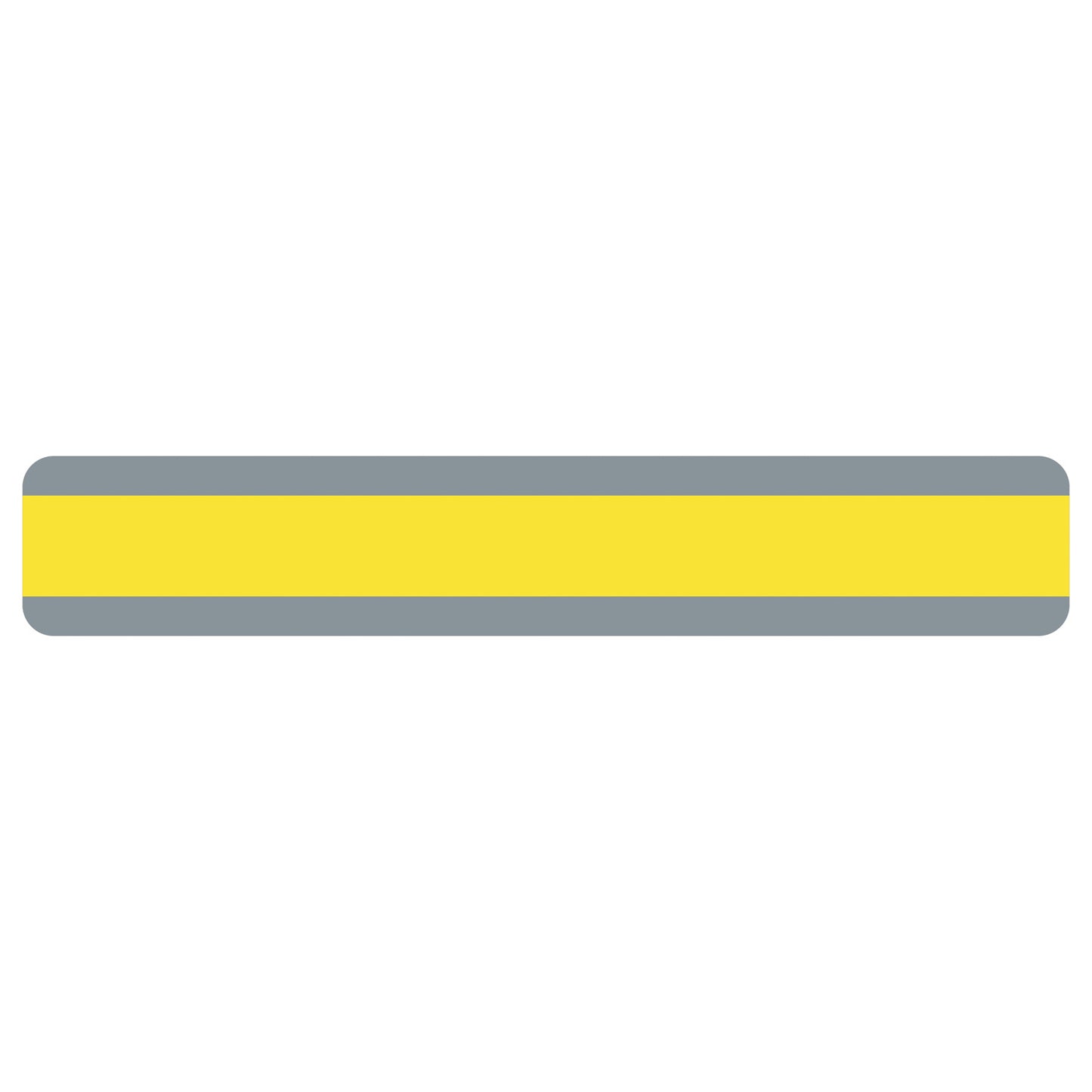 Double Wide Sentence Strip Reading Guide, 1-1/4" x 7-1/4", Yellow