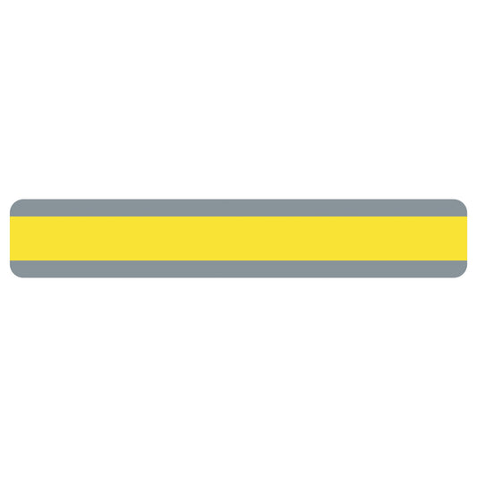 Double Wide Sentence Strip Reading Guide, 1-1/4" x 7-1/4", Yellow