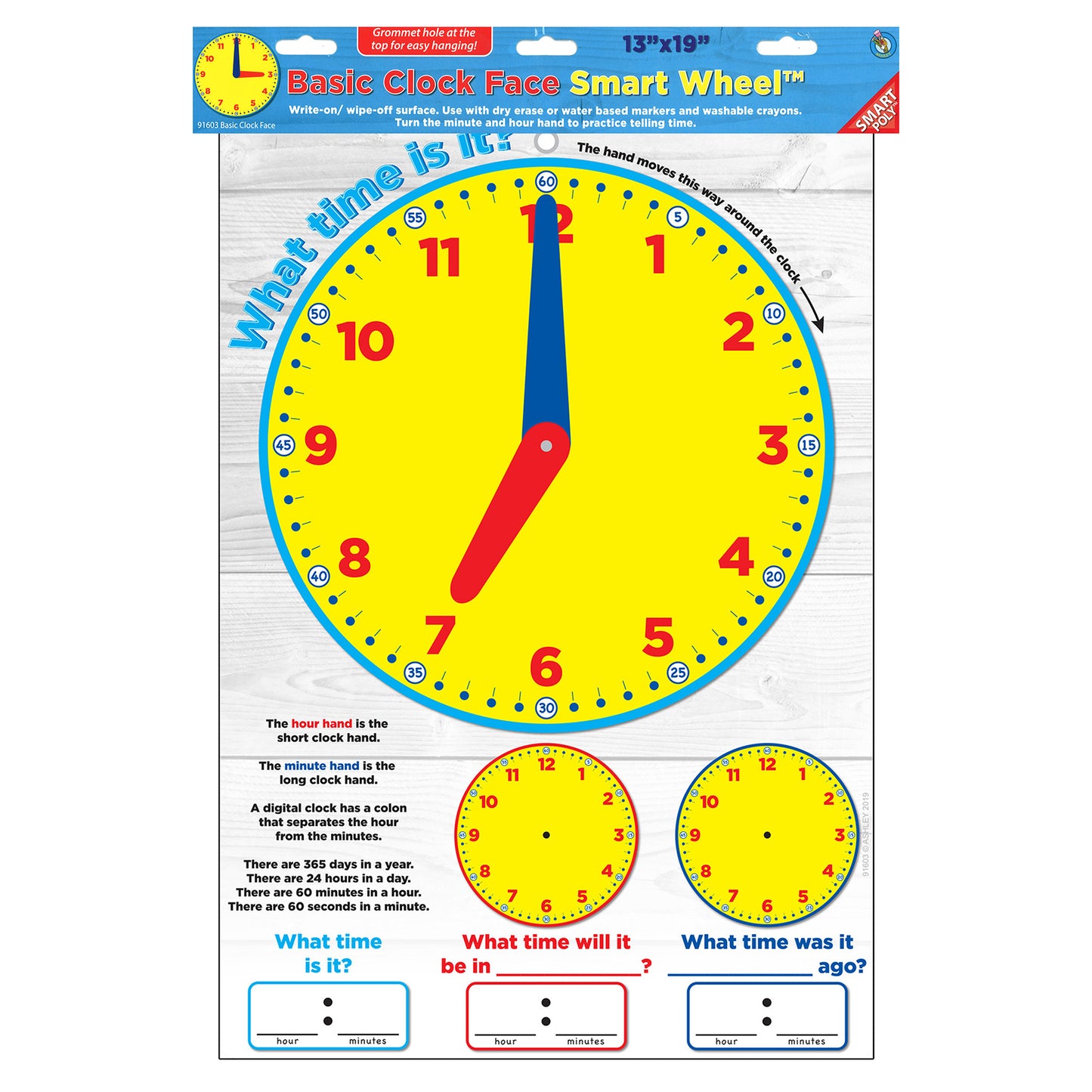 Smart Poly® Smart Wheel®, Basic Clock