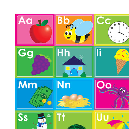 Placemat Studio™ Smart Poly® ABC's Learning Placemat, 13" x 19", Single Sided, Pack of 10