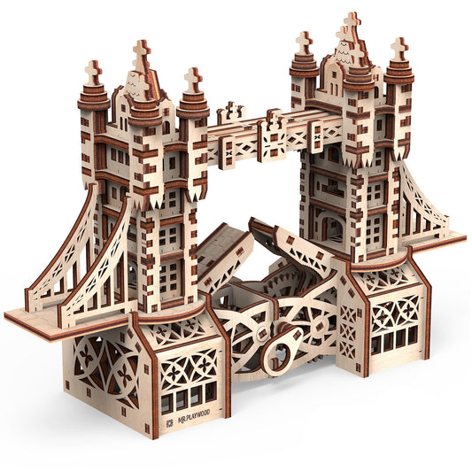 Tower Bridge S 3D Wooden STEM Model