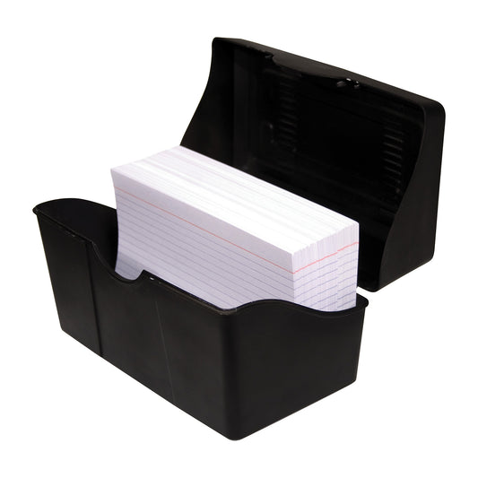 Black Index Card Holder 4in X 6in