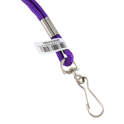 Standard Lanyard Hook Rope Style, Purple