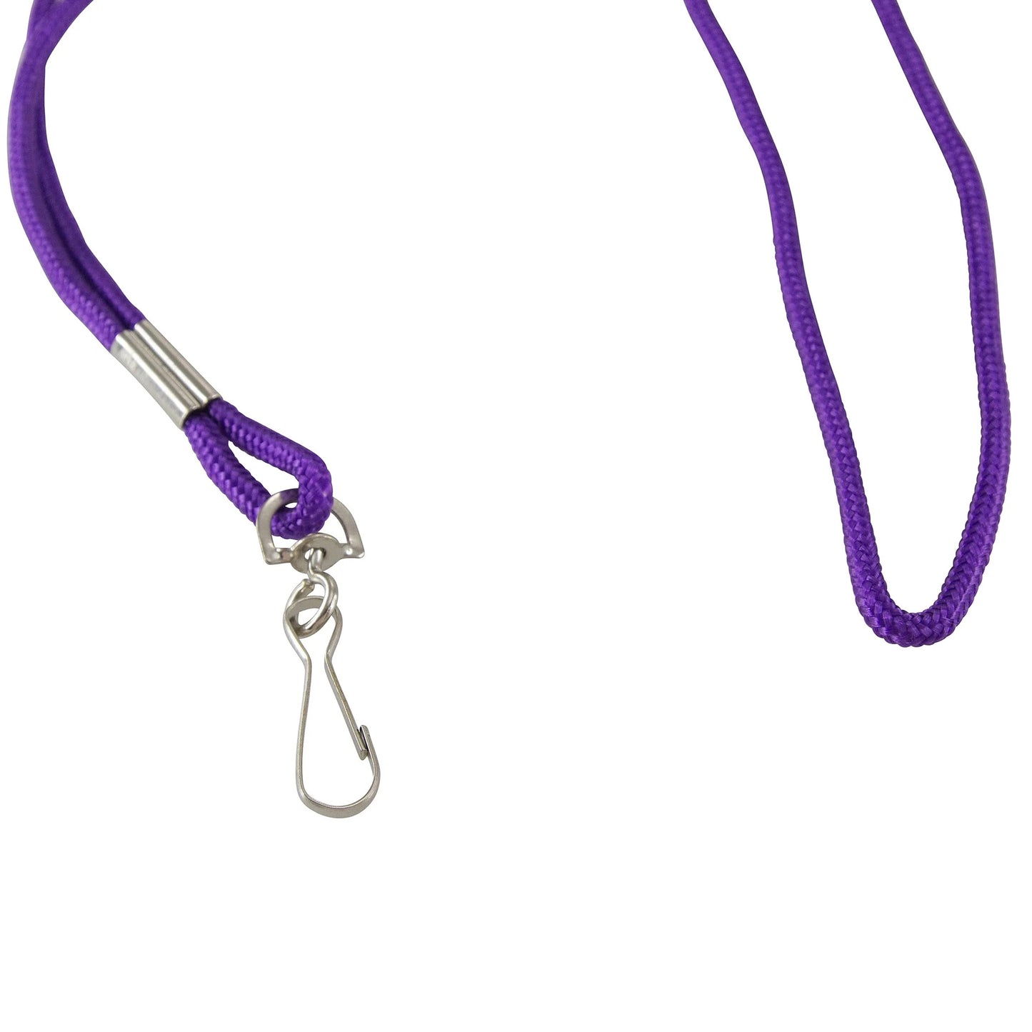 Standard Lanyard Hook Rope Style, Purple