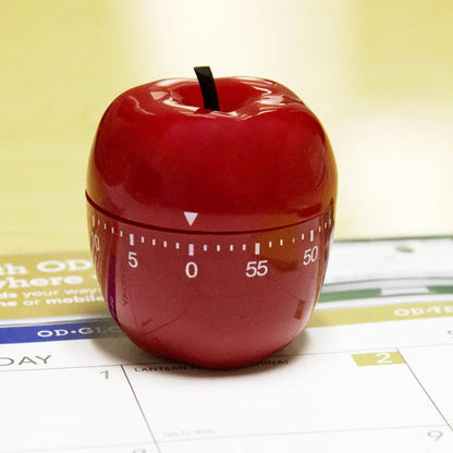 Apple-Shaped Timer, Red, Pack of 3