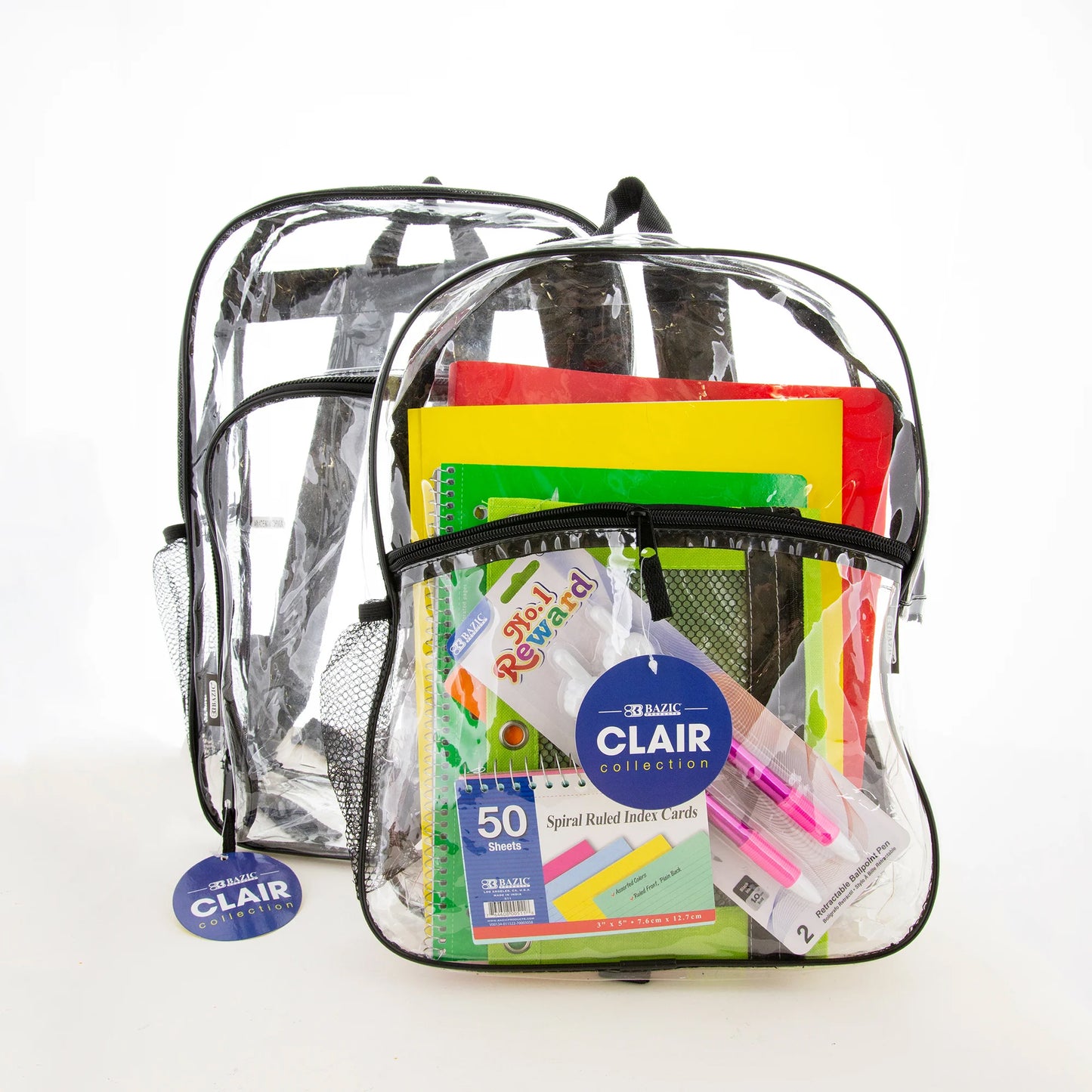 Bazic 15in Clair Clear Backpack