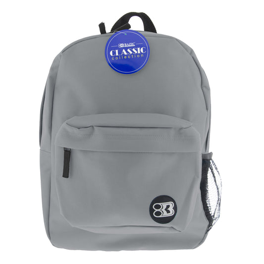 17" Classic Backpack, Gray