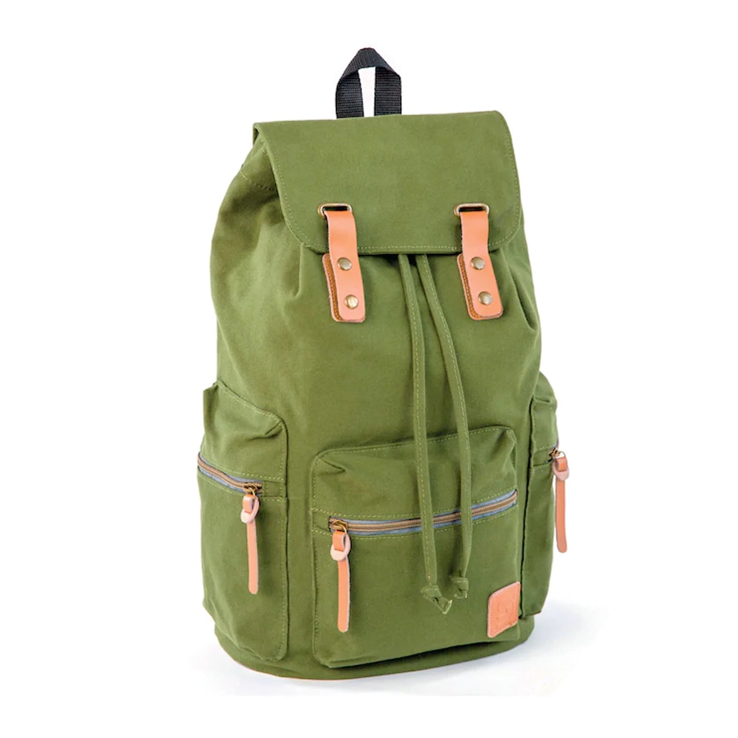 GUIDI Rucksack Backpack, 18", Green