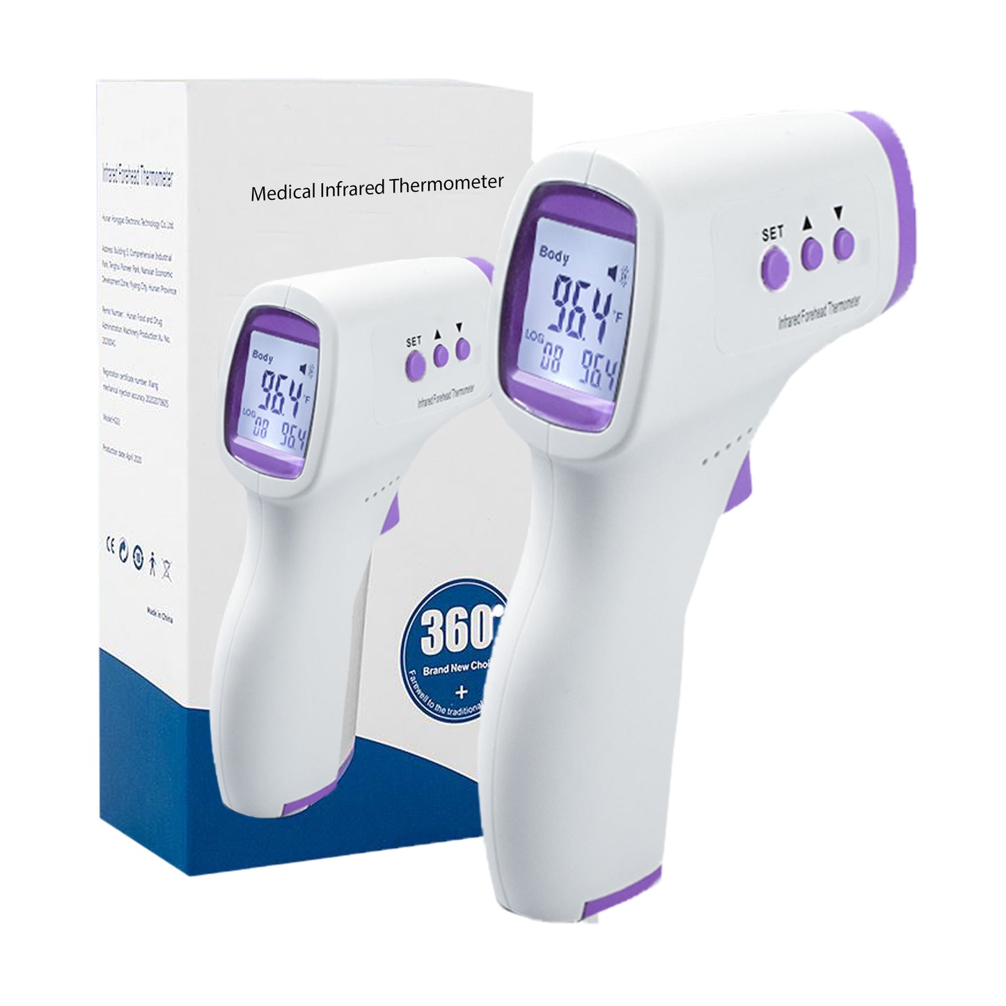 Non-Contact Infrared Digital Thermometers