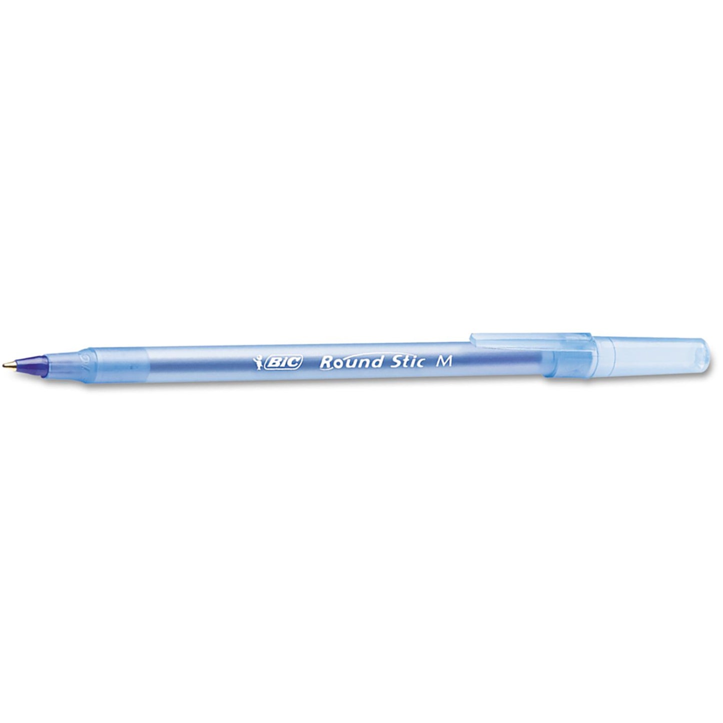 Round Stic® Xtra Life Ball Pen, Blue, 60 Per Pack, 2 Packs