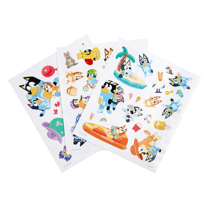 Color & Sticker Activity Set, Bluey, 3 Sets