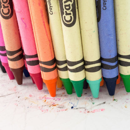 Crayons, Regular Size, 24 Colors Per Box, 12 Boxes