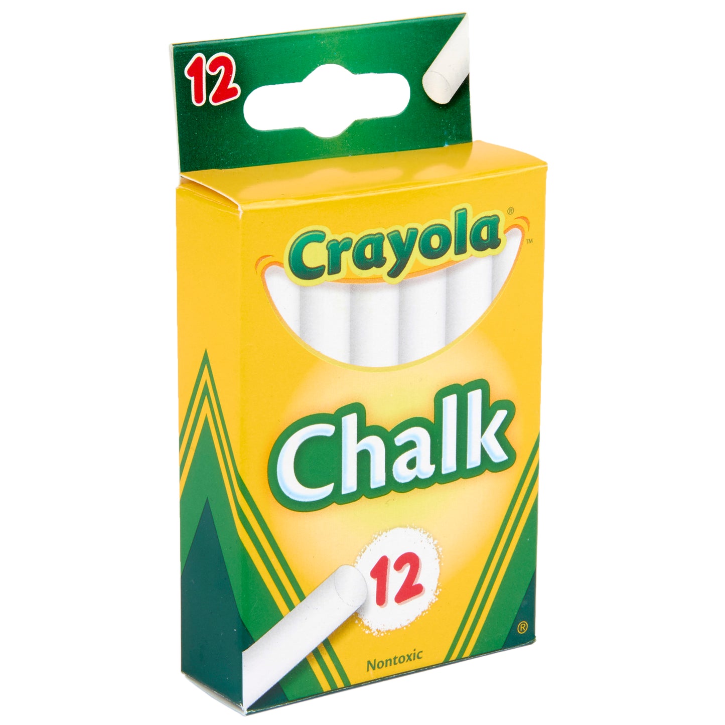 Crayola® Anti-Dust Chalk Sticks, 12 Sticks Per Box, 36 Boxes